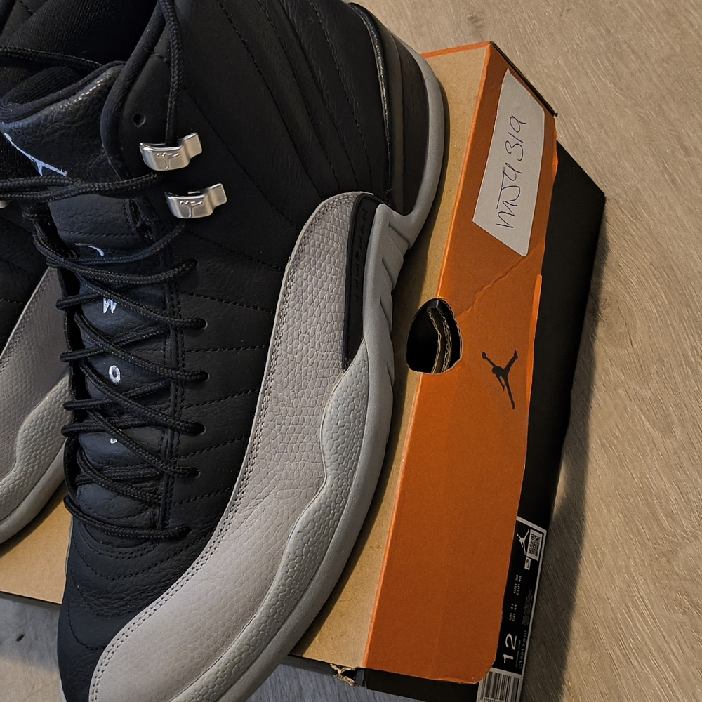 Men's Black and Gray Sneakers